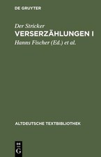 Verserzählungen I | Der