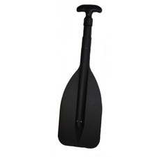 Teleskop Paddel Stechpaddel Notpaddel Hilfspaddel Schlauchboot 53-107 cm schwarz