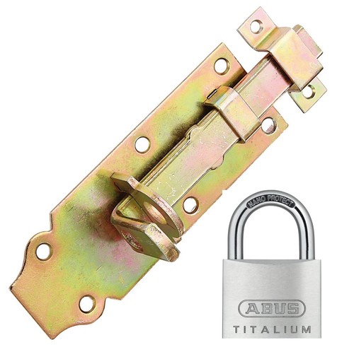 Türschlossriegel mit abus - türschlossriegel,