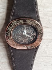 Seltene Damenarmbanduhr von Aigner -   Ravello Due A21000 - in Bronze