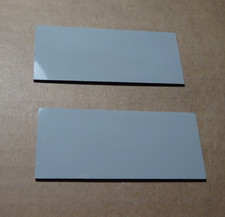 Graviermaterial 2 Resopal grau/schwarz/grau