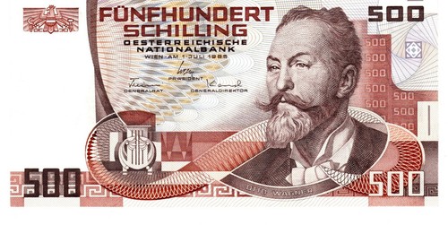 500 schilling ats - +++500,--, schilling,