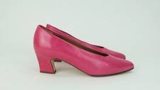 vintage piccadilly italy 80er jahre PUMPS pinkfarbenes leder gr. 37