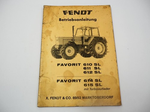 Fendt favorit 610 - favorit, 611