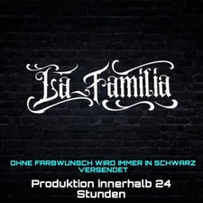2 x La Familia - Aufkleber