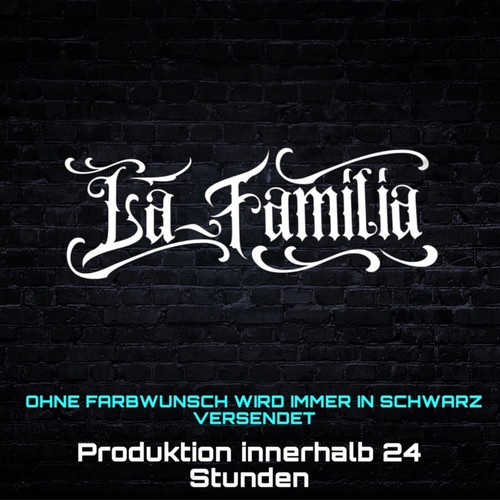 Familia aufkleber - la,