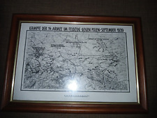 gerahmte Karte - Kämpfe der