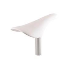 KHE Exhib weiss BMX Sattel Kombo 25,4mm 165g Superleicht Dirt Bike