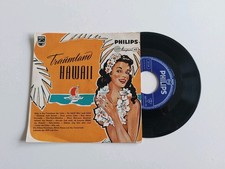 Kilima Hawaiians & Orch. Alfred Hause 1957 EX/EX Philips 7" EP Traumland Hawaii