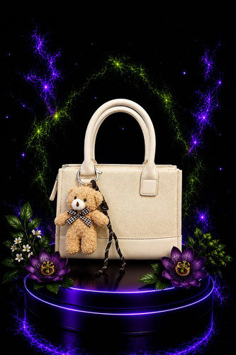2ba teddy charm - charm, beige