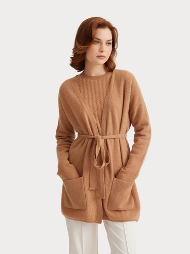 Pure cashmere strickjacke - pure,