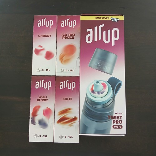 Air trink flasche stormy - up,