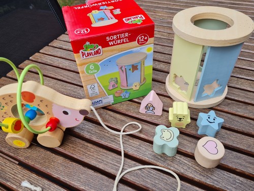 Konvolut baby holz spielzeug - baby,