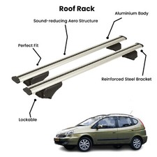 2 Pcs Silver Cross Bars for