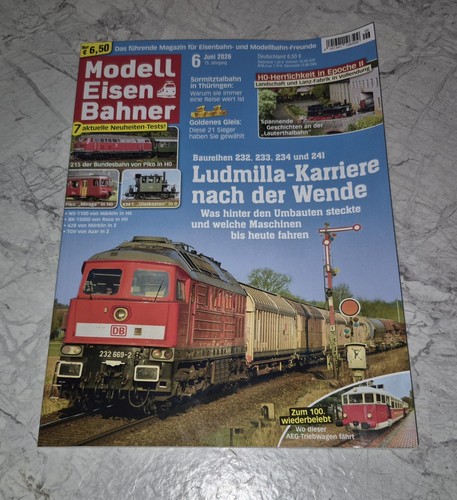 Modelleisenbahner 2026 - modelleisenbahner, 6/2026