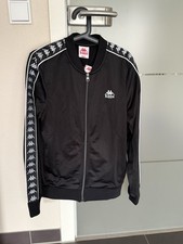 Kappa Sportjacke Schwarz neu Gr. S Retro 90er