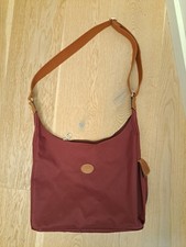 Longchamp Damentasche Farbe bordeaux Schultertasche gebraucht