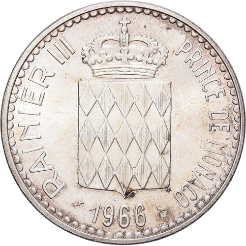 Münze monaco rainier iii - monaco,,