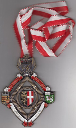 D57 karnevalsorden mit band - d57,