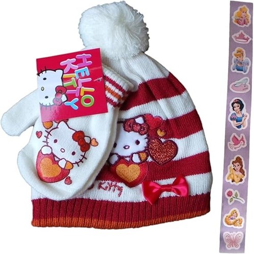 Hello kitty winterset mütze - hello,