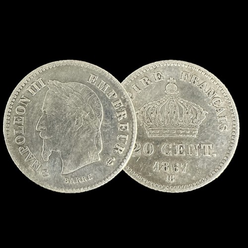 Frankreich centime kaiser - frankreich, 20