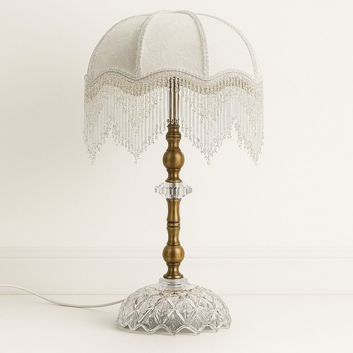 Vintage table lamp - table,