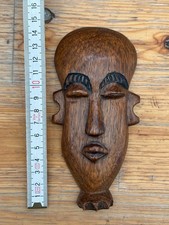 Vintage afrikanische Holzmaske