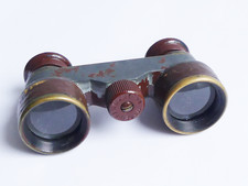 Opernglas/Theaterglas "Eldis" in Leder-Etui von G. Rodenstock, München 1964