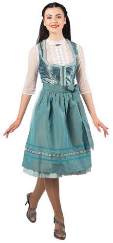 Dirndl thora blau mit - thora,