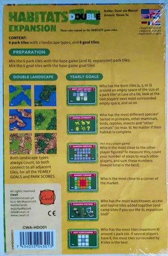 Habitats double expansion - habitats:,