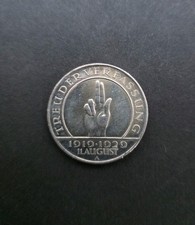 Silbermünze Deutsches Reich 3 Reichsmark 1929-A Hindenburg Weimar Krause 63 Treu