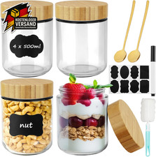 Meal Prep Glas Set 4 Stück