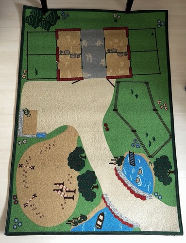 Schleich teppich mit - teppich, platz