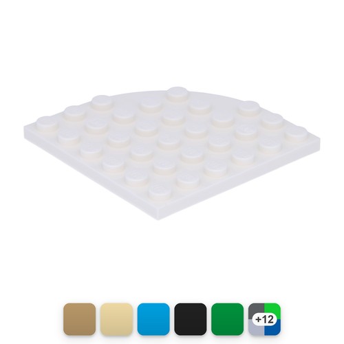 10x lego rundplatte - 10x, x