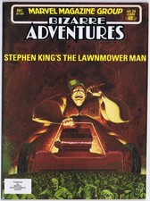 BIZARRE ADVENTURES # 29 US Marvel Comic Mag 1981 Stephen King Walt Simonson