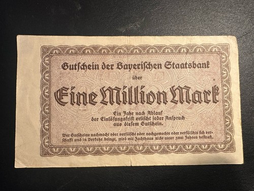 Notgeld bayerische staatsbank - notgeld,,