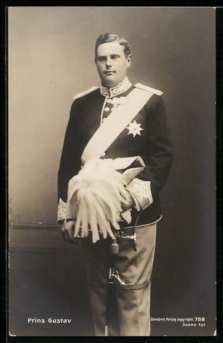 Ansichtskarte prinz gustav von - prinz,