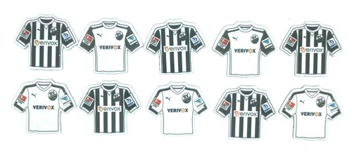 10x sandhausen trikot - sv,