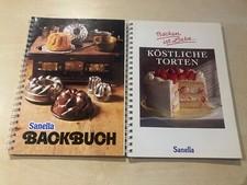 2x Sanella Backbuch +