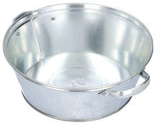 Zinkwanne liter rund - rund,