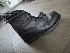 CAT Caterpillar Boots, Winterschuhe, Stiefeletten, Herren, Leder dunkelbraun, 43