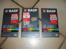 3x VHS Videokassetten