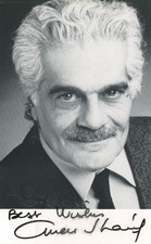 OMAR SHARIF † - Autogramm