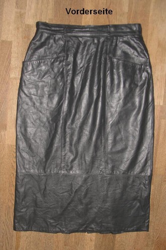Wadenlanger lederrock rock - /,
