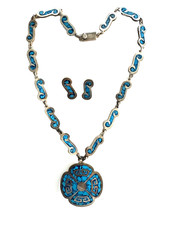 Indianerschmuck Zuni Set