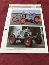 Kramer Traktor Dieselschlepper