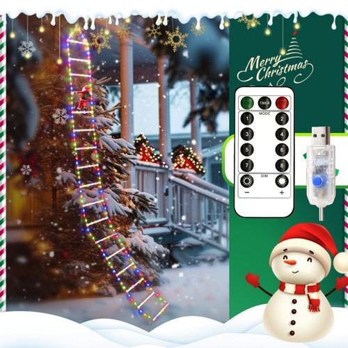 Led weihnachtsmann leiter - weihnachtsmann,