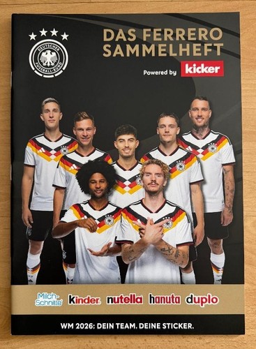Dfb ferrero sammelheft - ferrero,