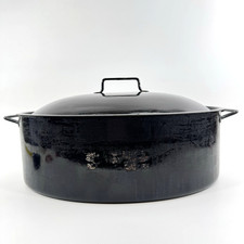 Vtg bräter emaille schwarz - vtg,