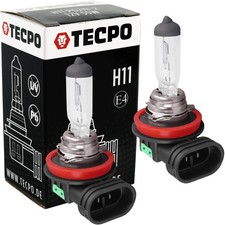 2x TECPO H11 HALOGEN